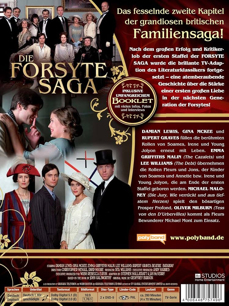 Forsyte Saga - komplette 2. Staffel: Amazon.ca: Movies & TV